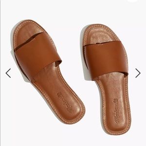Madewell leather slides sandals